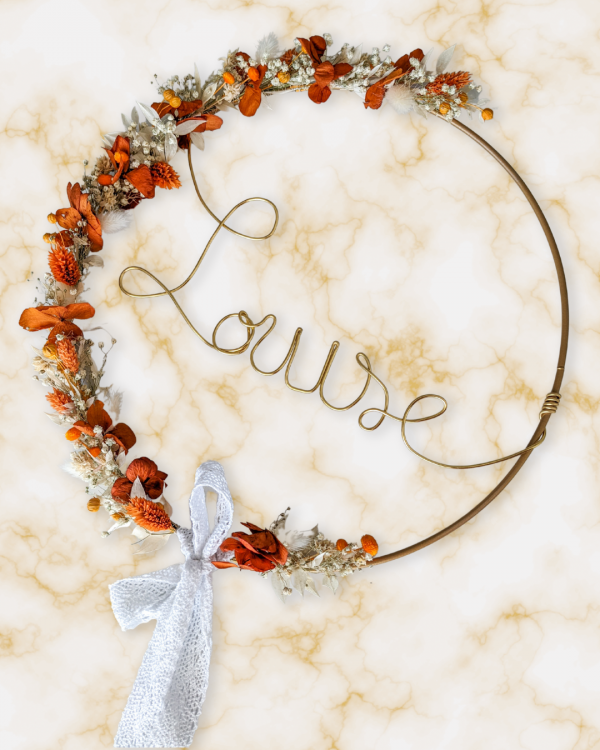 Lettres pour Couronne murale L