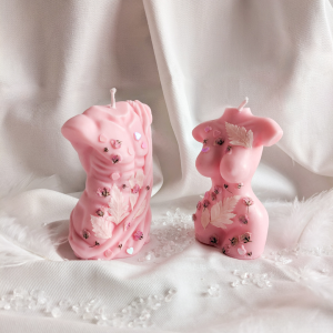 Bougies Corps Éros et Psyché