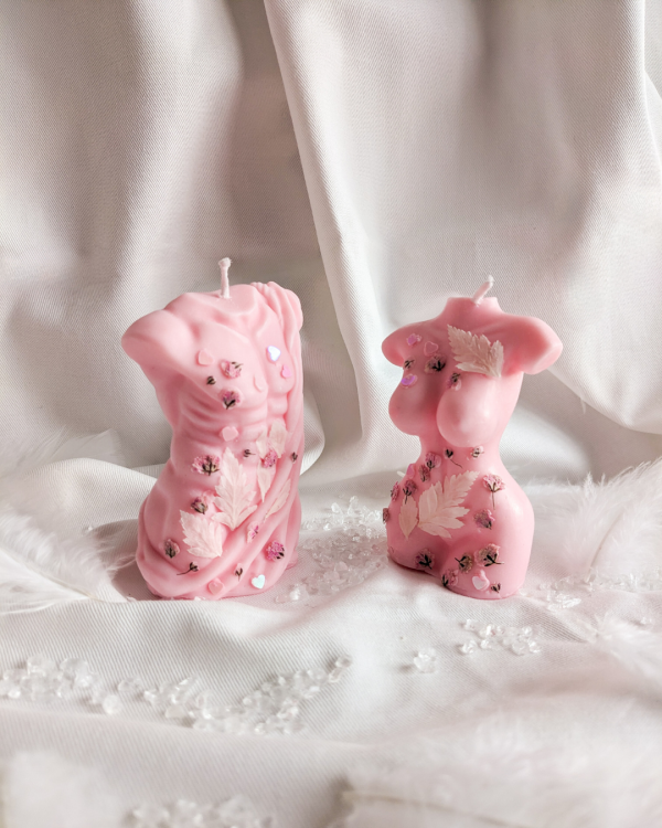 Bougies Corps Eros et Psyché