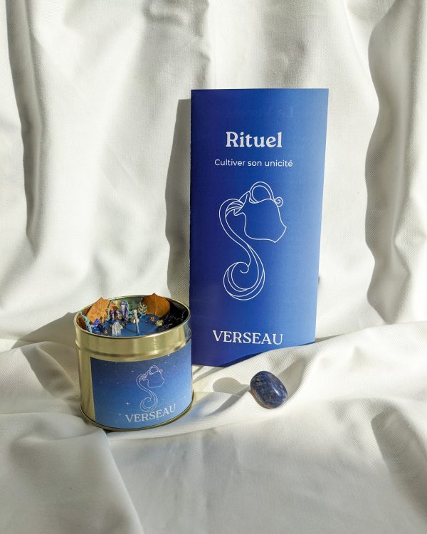 Coffret signe du zodiaque Verseau